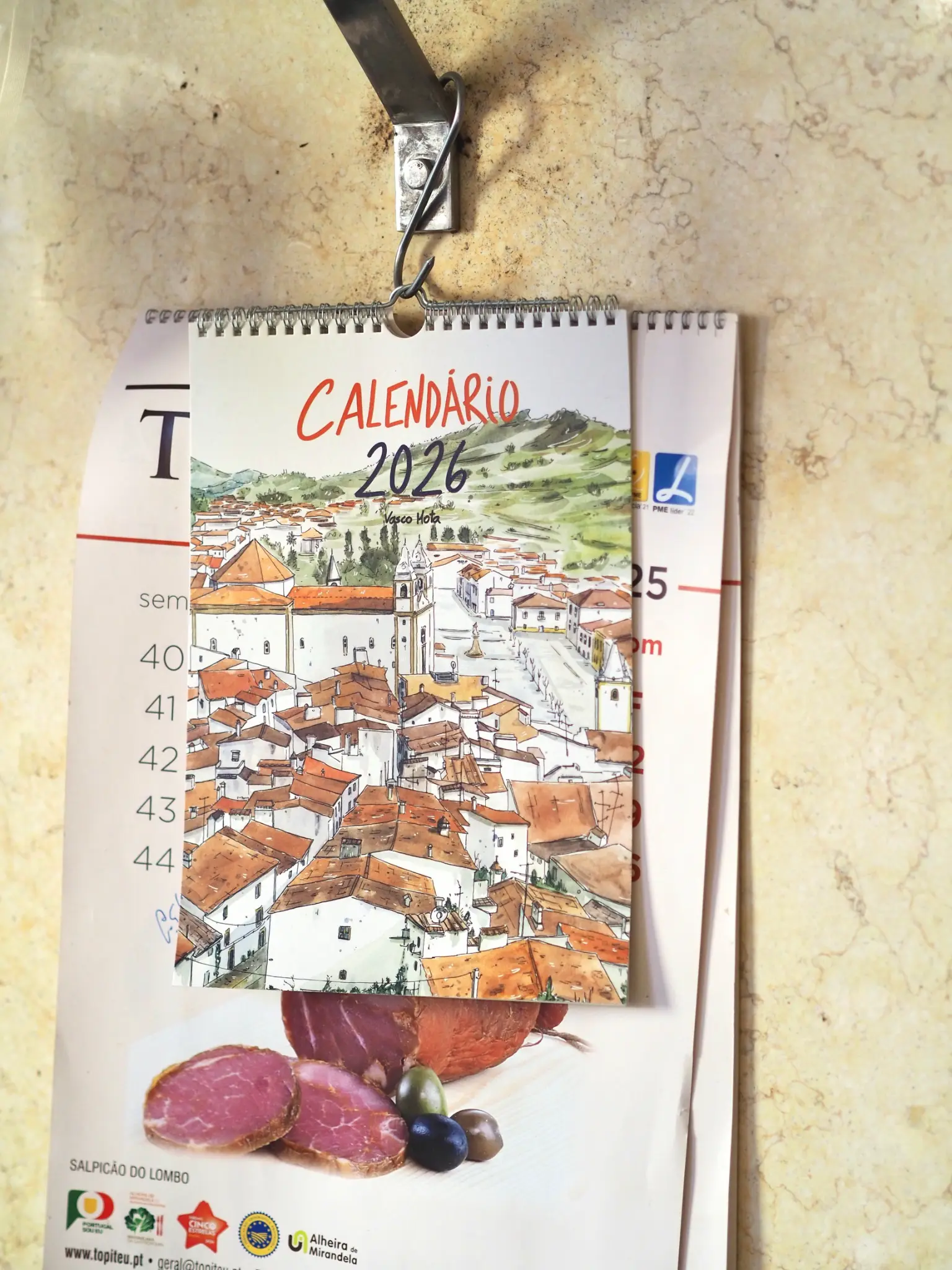 Calendário 2026 — Vasco Mota